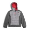 The North Face Mak 1/4-Zip Hoodie Boys -The North Face Shop 10118 GRAPHITE GREY m