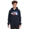 The North Face USA Box Pullover Hoodie Men's -The North Face Shop 101350 AVIATOR NAVY m