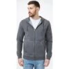 Tentree French Terry Zip Hoodie Men's -The North Face Shop 101868 EIFFEL TOWER GREY m