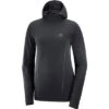 Salomon Comet Seamless Hoodie Women's -The North Face Shop 102902 BLACKEBONY m