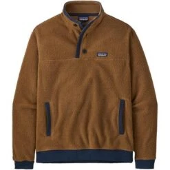 Patagonia Shearling Fleece Button Pullover Men's