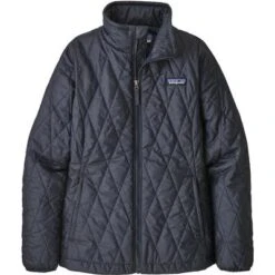 Patagonia Nano Puff Jacket Girls' -The North Face Shop 103193 NEW NAVY m