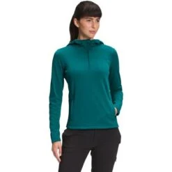 The North Face Wayroute Pullover Hoodie Women's -The North Face Shop 103667 SHADED SPRUCE m
