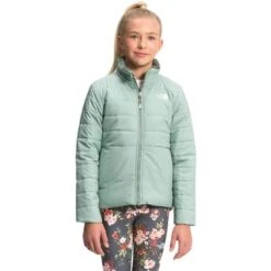 The North Face Reversible Mossbud Swirl Jacket Girls' 7 The North Face Reversible Mossbud Swirl Jacket Girls' -The North Face Shop 103755 JDTGNLRLWRTHGN m