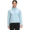 The North Face TKA Glacier Crop Fleece Women's 1 The North Face TKA Glacier Crop Fleece Women's -The North Face Shop 103809 BETA BLUE m
