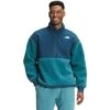 The North Face Platte Sherpa 1/4 Zip Fleece Men's -The North Face Shop 103848 STORMBLMNTRYBL m