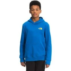 The North Face Camp Fleece Pullover Hoodie Boys' -The North Face Shop 103882 HERO BLUE m