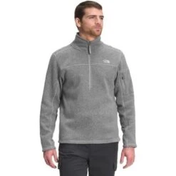 The North Face Gordon Lyons Classic 1/4 Zip Fleece Men's -The North Face Shop 103939 TNFMEDIUMGRYHTR m