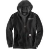Carhartt Loose Fit Midweight Full-Zip Hooded Graphic Sweatshirt Men's -The North Face Shop 104265 BLACK m