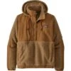 Patagonia Shelled Retro-X Fleece Pullover Women's -The North Face Shop 104437 NEST BRNBEAR BRN m