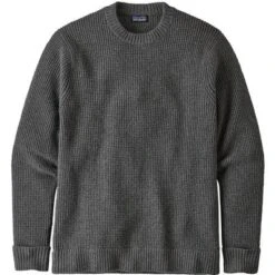 Patagonia Recycled Wool Sweater Men's 9 Patagonia Recycled Wool Sweater Men's -The North Face Shop 104468 HEX GREY m