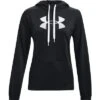 Under Armour Armour Fleece Big Logo Flock Hoodie Women's 1 Under Armour Armour Fleece Big Logo Flock Hoodie Women's -The North Face Shop 104911 BLACKWHITE m