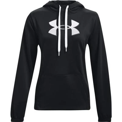 Under Armour Armour Fleece Big Logo Flock Hoodie Women's 3 Under Armour Armour Fleece Big Logo Flock Hoodie Women's