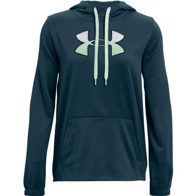 Under Armour Armour Fleece Big Logo Flock Hoodie Women's 4 Under Armour Armour Fleece Big Logo Flock Hoodie Women's - Image 2