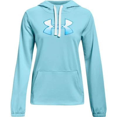 Under Armour Armour Fleece Big Logo Flock Hoodie Women's 5 Under Armour Armour Fleece Big Logo Flock Hoodie Women's - Image 3