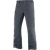 Salomon Brilliant Insulated Snow Pants Men's -The North Face Shop 104983 EBONY m
