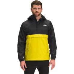 The North Face Antora Shell Anorak Men's -The North Face Shop 105512 TNF BLACKACID YLW m