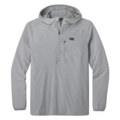 Outdoor Research Astroman Sun Hoodie Men's 6 Outdoor Research Astroman Sun Hoodie Men's -The North Face Shop 106242 PEBBLE m
