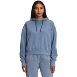 The North Face Garment Dye Hoodie Women's 6 The North Face Garment Dye Hoodie Women's -The North Face Shop 106693 FOLK BLUE m