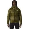 The North Face Summit Breithorn Hooded Down Jacket Men's -The North Face Shop 106714 MILITARY OLIVE m