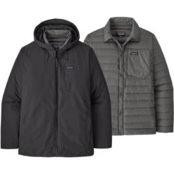 Patagonia Downdrift 3-In-1 Jacket Men's 7 Patagonia Downdrift 3-In-1 Jacket Men's -The North Face Shop 106806 INK BLACK m