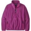 Patagonia Synchilla Marsupial Fleece Pullover Women's -The North Face Shop 106811 AMARANTH PINK m