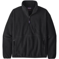 Patagonia Synchilla Marsupial Fleece Pullover Women's -The North Face Shop 106811 BLACK m