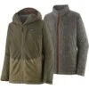 Patagonia Powder Town 3-In-1 Jacket Men's 1 Patagonia Powder Town 3-In-1 Jacket Men's -The North Face Shop 106829 BASIN GREEN m