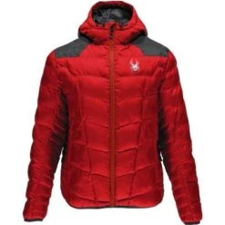 Spyder Geared Hoody Synthetic Down Jacket Men's 9 Spyder Geared Hoody Synthetic Down Jacket Men's -The North Face Shop 10748 REDPLR CRSHTCHRAGE m