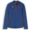 Spyder Bandit Wengen Half Zip Fleece Jacket Men's -The North Face Shop 107666 ABYSSVOLCANO m