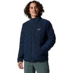 Mountain Hardwear Stretchdown Jacket Men's -The North Face Shop 108144 HARDWEAR NAVY m