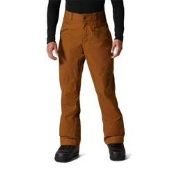Mountain Hardwear Firefall/2 Shell Snow Pants Men's -The North Face Shop 108153 GOLDEN BROWN m