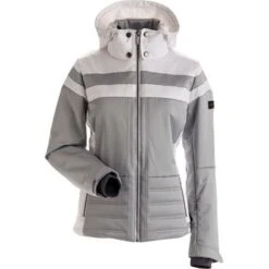 Nils St. Anton Insulated Jacket Women's -The North Face Shop 108448 SILVERWHITE m