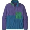 Patagonia Microdini 1/2-Zip Fleece Pullover Men's -The North Face Shop 109247 BAYOU BLUE m