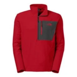 The North Face Tech 100 1/2-Zip Men's -The North Face Shop 10930 TNF REDASPHALT GREY m