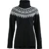 Skhoop Scandinavian Roll Neck Sweater Women's -The North Face Shop 109321 BLACK m