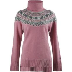 Skhoop Scandinavian Roll Neck Sweater Women's -The North Face Shop 109321 MISTY ROSE m