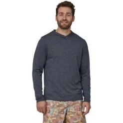 Patagonia Capilene Cool Daily Hoody Men's -The North Face Shop 109742 SMLDR BLLTSMLDRBLXD m