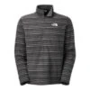 The North Face TKA 100 Novelty Glacier 1/4-Zip Jacket -The North Face Shop 11242 ASPHALT GREY STRIPE m