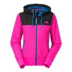 The North Face Bluewind Full-Zip Hoodie Women's 7 The North Face Bluewind Full-Zip Hoodie Women's -The North Face Shop 11442 GLO PINK m