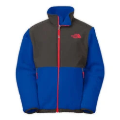 The North Face Denali Jacket Boys' 11 The North Face Denali Jacket Boys' -The North Face Shop 11729 RMNSTRBLUGRPHTGRY m