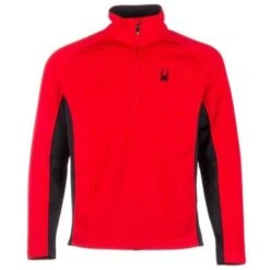 Spyder Outbound 1/2-Zip Mid Weight Core Sweater Men's -The North Face Shop 11948 REDBLACKRED m