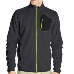 Spyder Paramount Mid Weight Core Sweater Men's -The North Face Shop 11951 SLATEBRYTE GREEN m