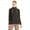 Spyder Myrge Fleece Top Women's -The North Face Shop 12007 BLACKWHITE m