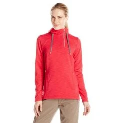 Spyder Myrge Fleece Top Women's -The North Face Shop 12007 PUNCHWHITE m