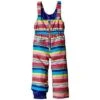 Obermeyer Snoverall Print Pants Little Girls' -The North Face Shop 13547 CARNIVAL STRIPE m