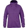 Fjallraven High Coast Wind Anorak Women's -The North Face Shop 13628 PURPLE m