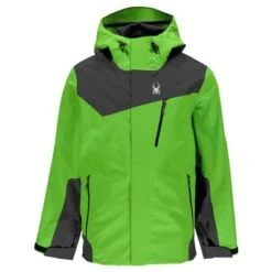 Spyder Jagged Shell Jacket Men's -The North Face Shop 18971 FRESHPOLARBLACK m