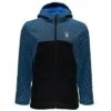 Spyder Capitol Full Zip Hoody Insulator Jacket Men's -The North Face Shop 18975 FRENCH BLUEBLACK m