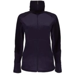 Spyder Bandita Full Zip Lite Weight Stryke Jacket Women's -The North Face Shop 19002 NIGHTSHADENIGHTSHDE m